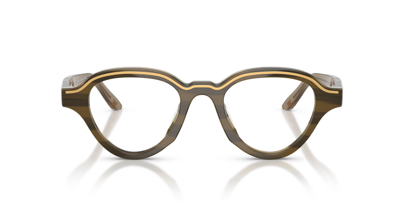 Emporio Armani EA4264U in Brown On Striped Beige - Alternate View