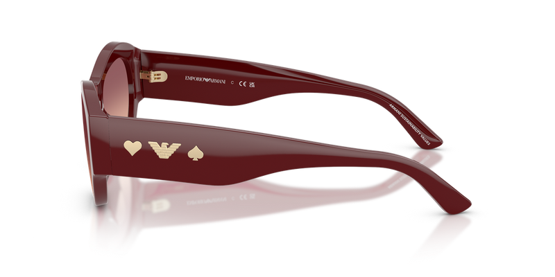 Emporio Armani EA4265U in Crystal/Cola/Lime / Pink Gradient Violet (63238D) - Alternate View