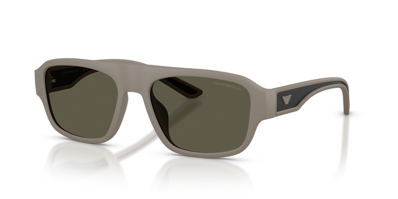 Emporio Armani EA4266U in Rubberized Matte Light Brown / Dark Grey (636187) - Alternate View