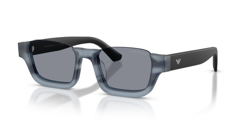 Emporio Armani EA4268U in Striped Havana Blue - Alternate View