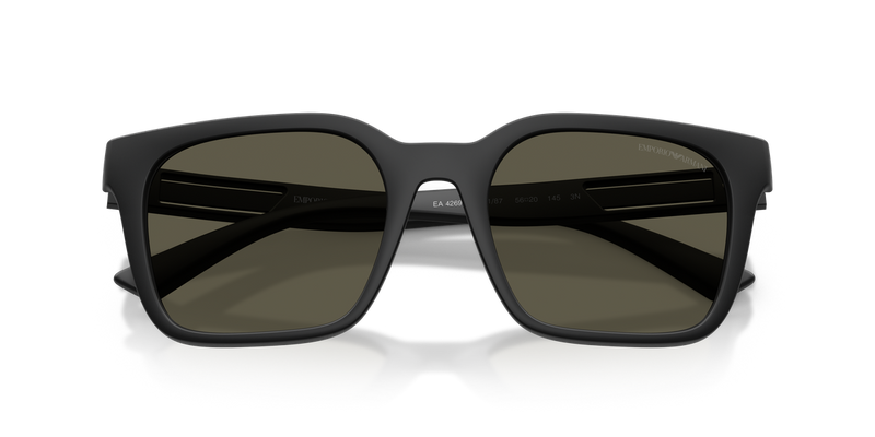 Emporio Armani EA4269F in Matte Black - Side View