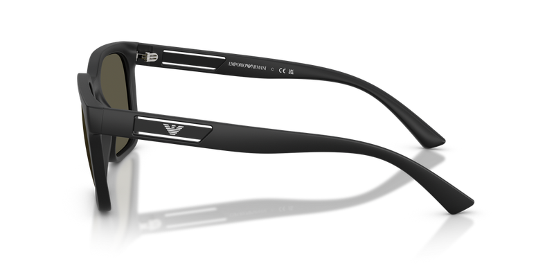 Emporio Armani EA4269F in Matte Black - Back View