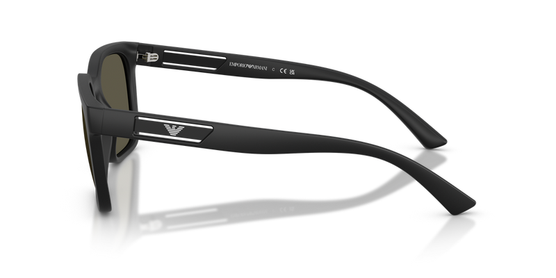 Emporio Armani EA4269 in Matte Black / Dark Grey (500187) - Back View
