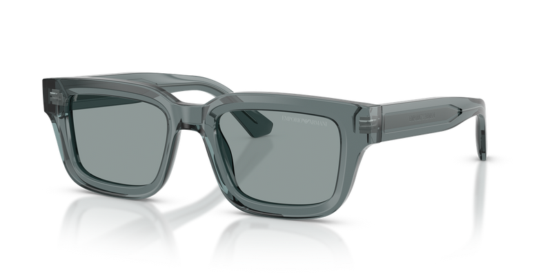 Emporio Armani EA4270F in Shiny Transparent Grey - Alternate View