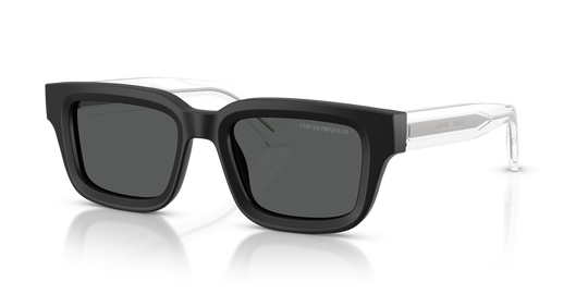 Emporio Armani EA4270 - Matte Black / Dark Grey (500187)