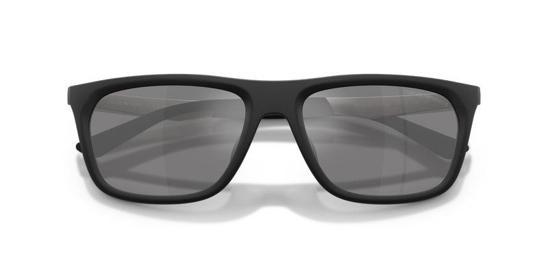 Emporio Armani EA4272U in Matte Black / Dark Grey Mirror Silver (63726G) - Alternate View
