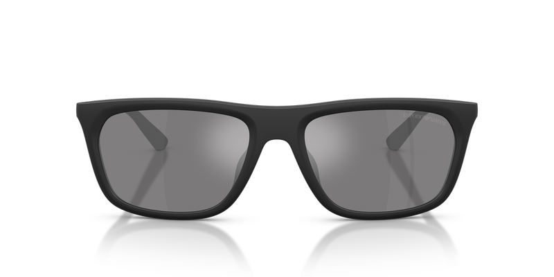 Emporio Armani EA4272U in Matte Black / Dark Grey Mirror Silver (63726G) - Alternate View