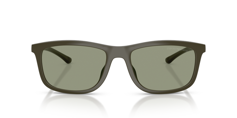 Emporio Armani EA4277U in Shiny Green/Green Rubber - Alternate View