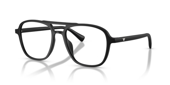Emporio Armani EA4279U - Matte Black / Clear (50011W)