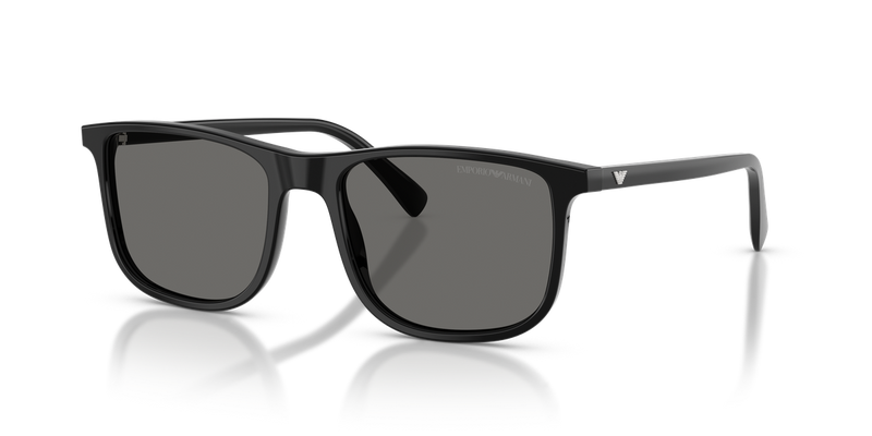 Emporio Armani EA4280 in Shiny Black - Front View