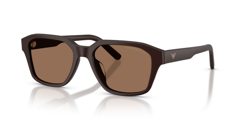 Emporio Armani EA4283U in Matte Brown - Alternate View