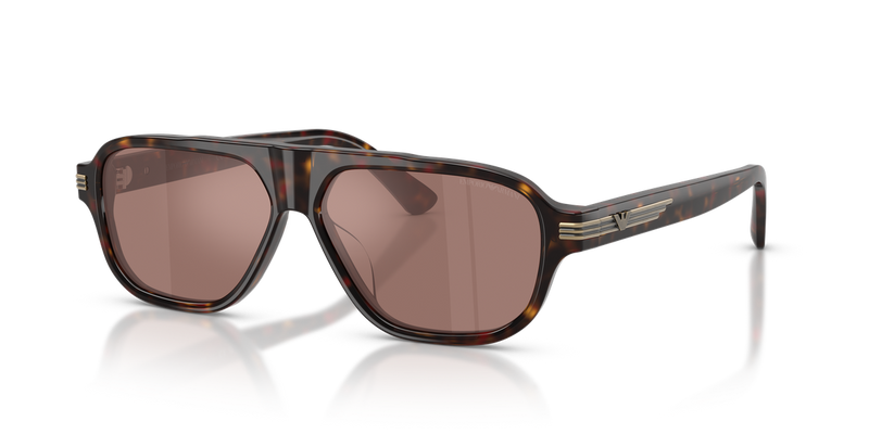 Emporio Armani EA4285U in Shiny Havana Burgundy - Alternate View