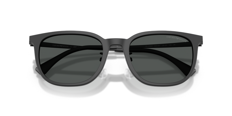 Emporio Armani EA4286D in Matte Black - Side View