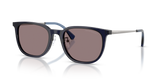 Shiny Transparent Blue / Dark Purple (53587N)
