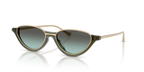 Shiny Transparent Green / Green Gradient Green (65002A)