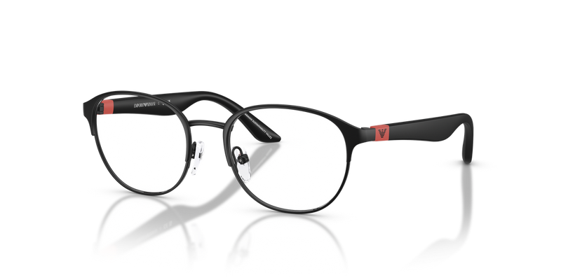 Emporio Armani Kids 0EK1002 in Matte Black - Front View