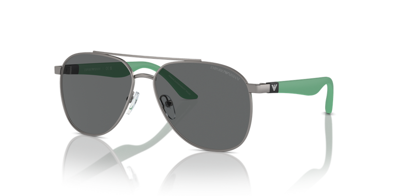 Emporio Armani Kids 0EK2001 in Matte Gunmetal - Alternate View