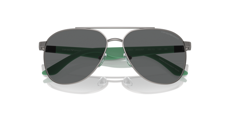 Emporio Armani Kids 0EK2001 in Matte Gunmetal - Alternate View