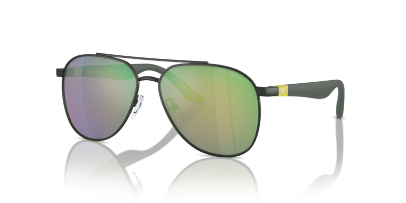 Emporio Armani Kids 0EK2001 in Matte Green - Alternate View