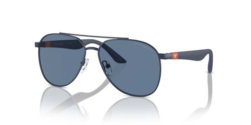 Emporio Armani Kids 0EK2001 in Matte Blue - Alternate View