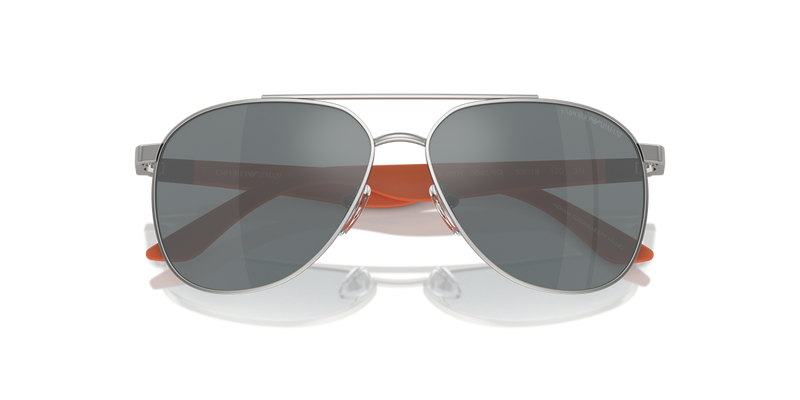 Emporio Armani Kids 0EK2001 in Matte Silver - Alternate View