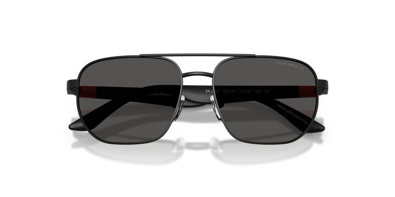 Emporio Armani Kids 0EK2003 in Matte Black - Side View