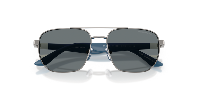 Emporio Armani Kids 0EK2003 in Shiny Gunmetal - Alternate View