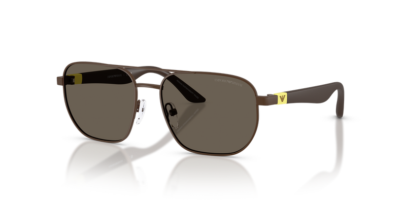 Emporio Armani Kids 0EK2003 in Matte Brown - Alternate View