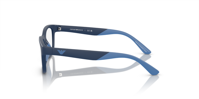 Emporio Armani Kids 0EK3001 in Matte Blue - Alternate View