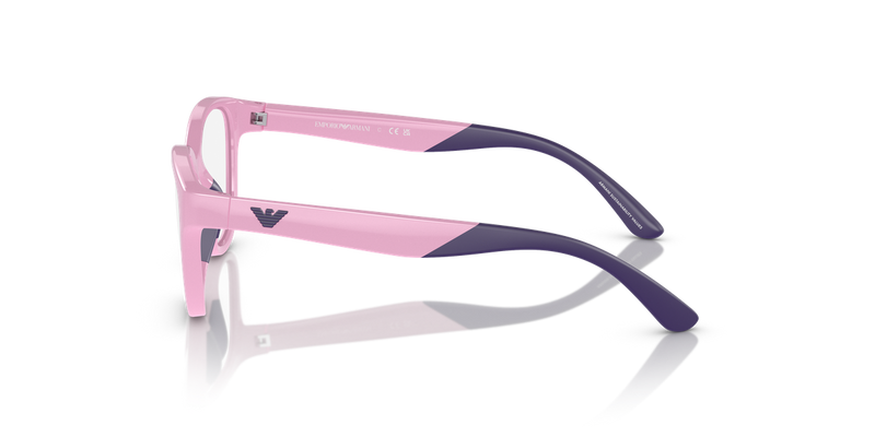 Emporio Armani Kids 0EK3002 in Shiny Lilac - Alternate View