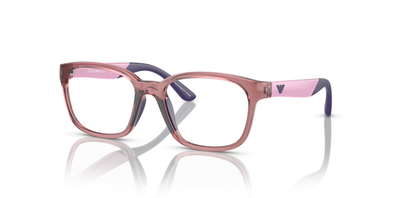 Emporio Armani Kids 0EK3003 in Shiny Transparent Lillac - Alternate View