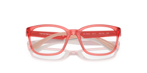 Shiny Transparent Coral / Demo Lens (5377)