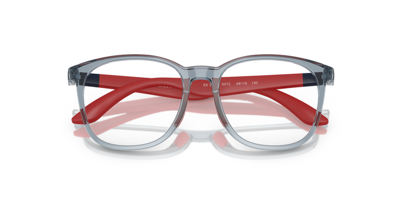 Emporio Armani Kids 0EK3004 in Shiny Transparent Blue - Alternate View