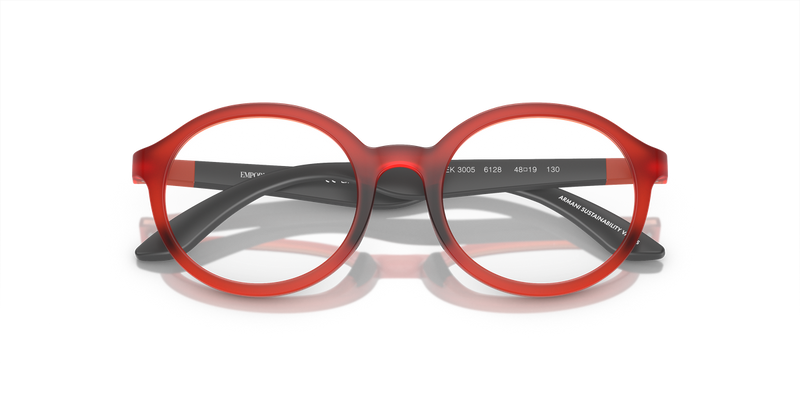 Emporio Armani Kids 0EK3005 in Opaline Red - Alternate View
