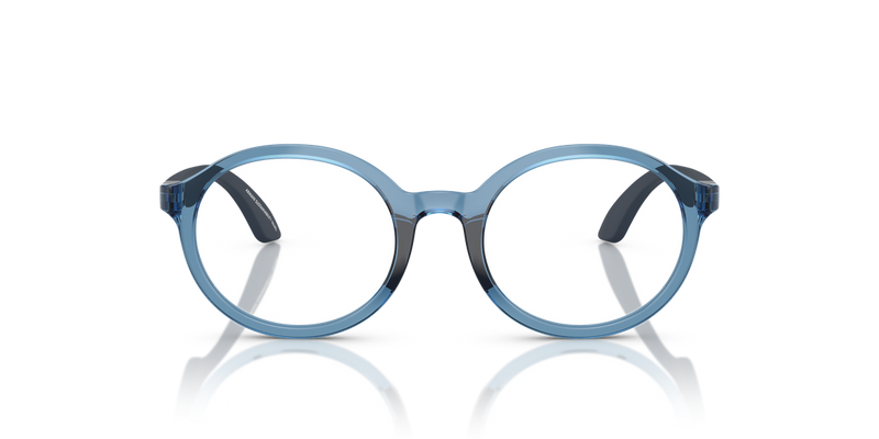 Emporio Armani Kids 0EK3005 in Shiny Transparent Blue - Alternate View
