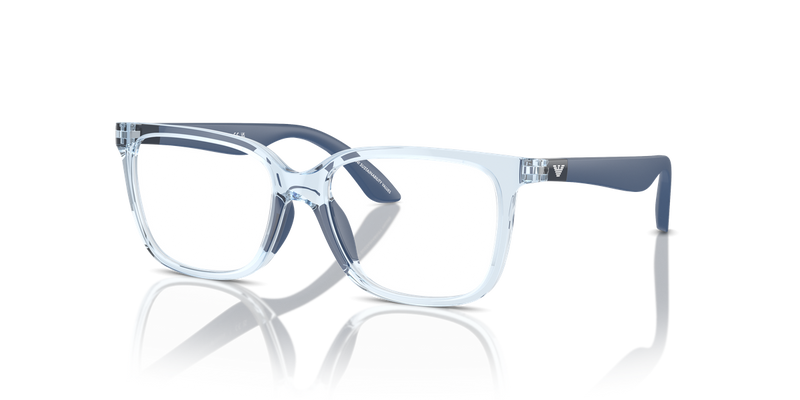 Emporio Armani Kids 0EK3006F in Shiny Transparent Azure - Alternate View