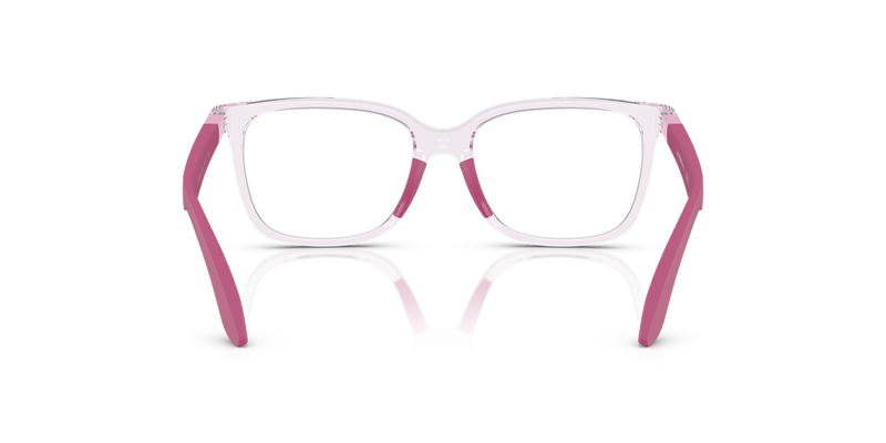 Emporio Armani Kids 0EK3006 in Shiny Transparent Pink - Temple Detail