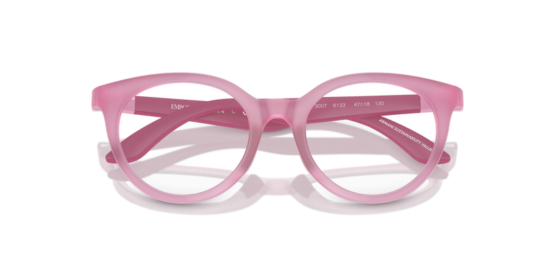 Emporio Armani Kids 0EK3007 in Opaline Pink - Side View
