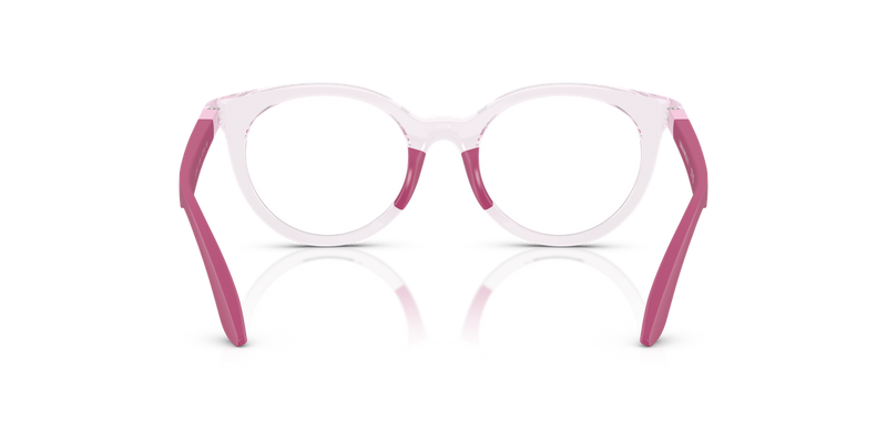 Emporio Armani Kids 0EK3007 in Shiny Transparent Pink - Alternate View