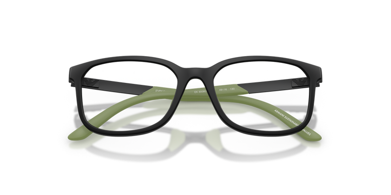 Emporio Armani Kids 0EK3008U in Matte Black - Alternate View
