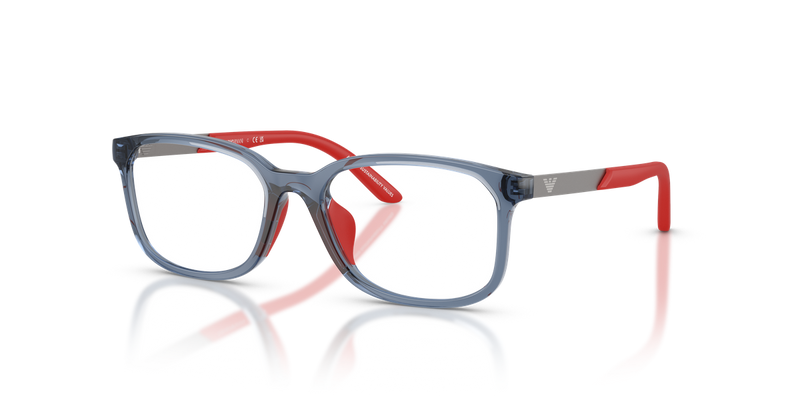 Emporio Armani Kids 0EK3008U in Transparent Blue - Alternate View
