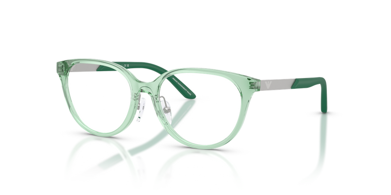 Emporio Armani Kids 0EK3010 in Shiny Transparent Green - Alternate View