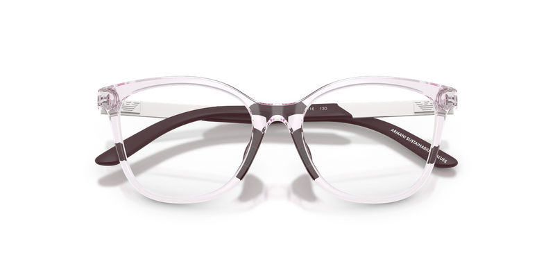 Emporio Armani Kids 0EK3011U in Shiny Transparent Pink - Alternate View