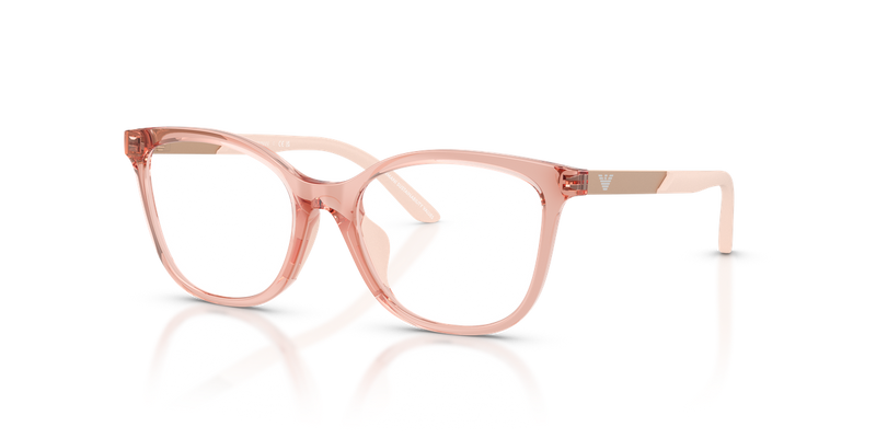 Emporio Armani Kids 0EK3011U in Shiny Transparent Pink - Alternate View