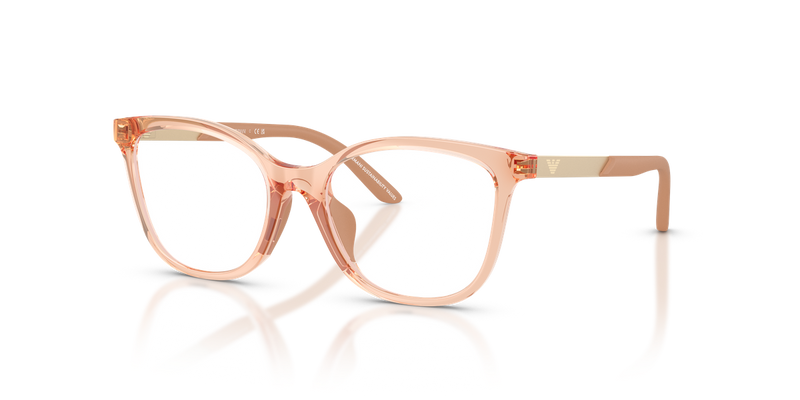 Emporio Armani Kids 0EK3011U in Shiny Transparent Beige - Alternate View
