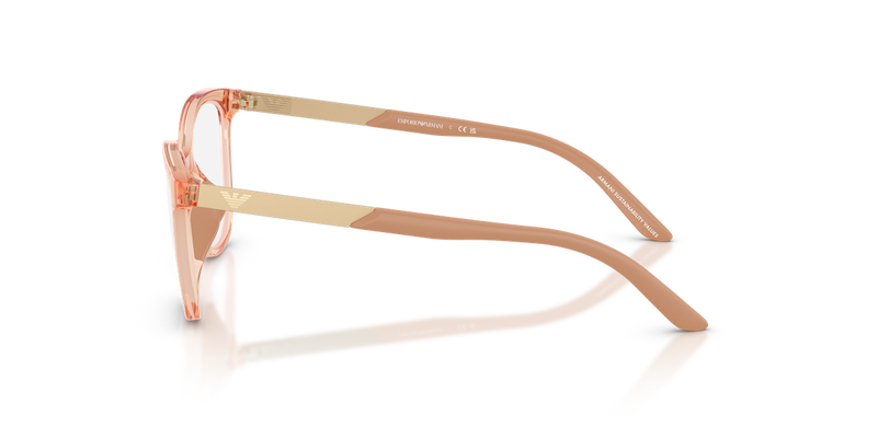 Emporio Armani Kids 0EK3011U in Shiny Transparent Beige - Alternate View