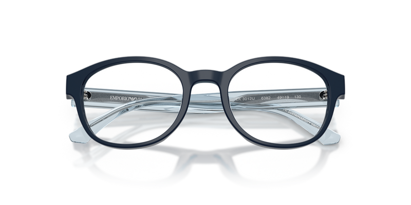 Emporio Armani Kids 0EK3012U in Shiny Blue - Alternate View