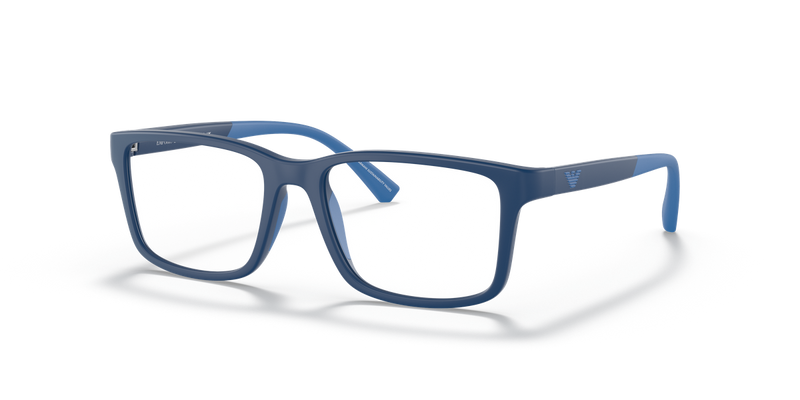 Emporio Armani Kids 0EK3203 in Matte Blue - Alternate View