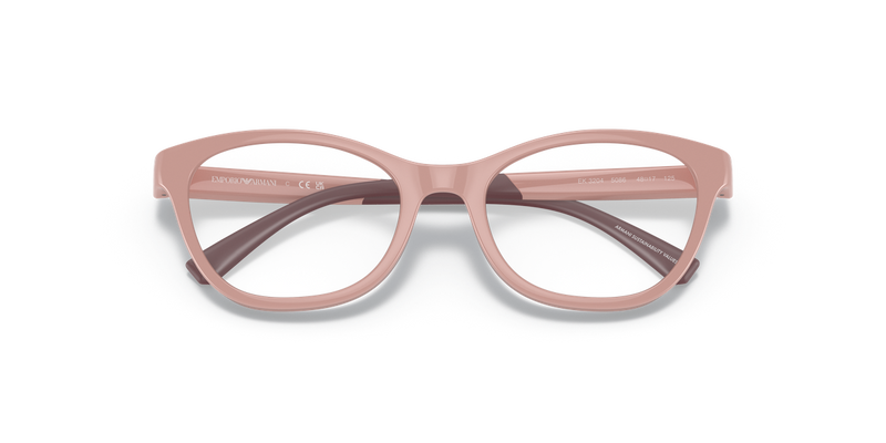 Emporio Armani Kids 0EK3204 in Shiny Pink - Alternate View