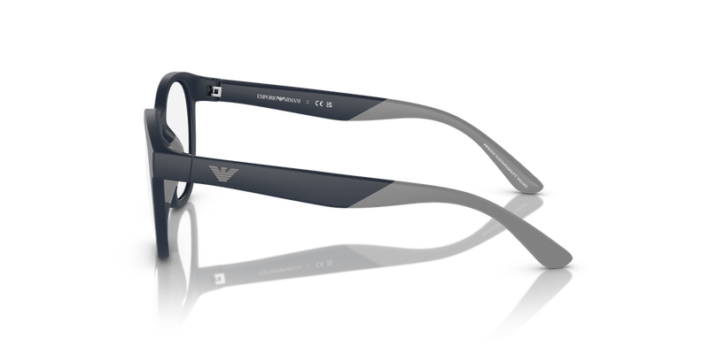 Emporio Armani Kids 0EK4001 in Matte Blue - Alternate View